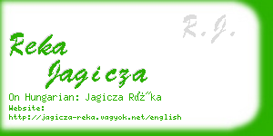 reka jagicza business card